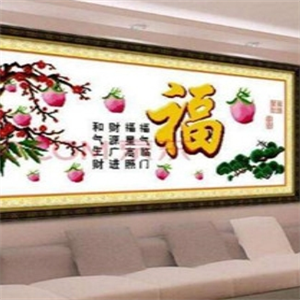 蘋果十字繡