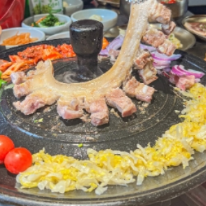 乐山锅盖烤肉