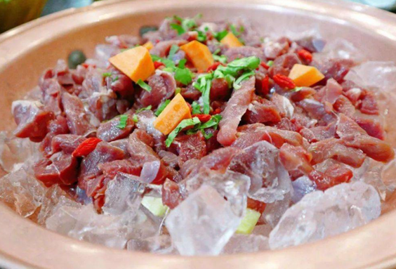 冰煮羊火锅