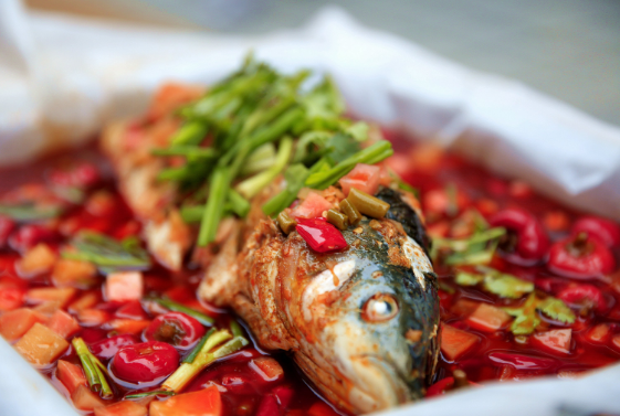 重慶紙包魚